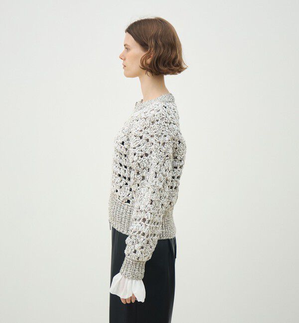 MACPHEE「ルレックスハンドニット ジップアップカーディガン」|カーディガン|