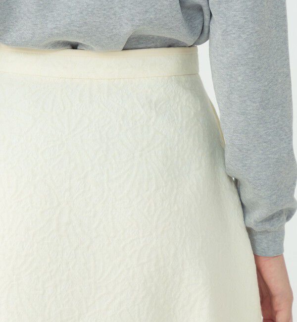 Ballsey「アラベスクジャカード サーキュラースカート」|フレア|