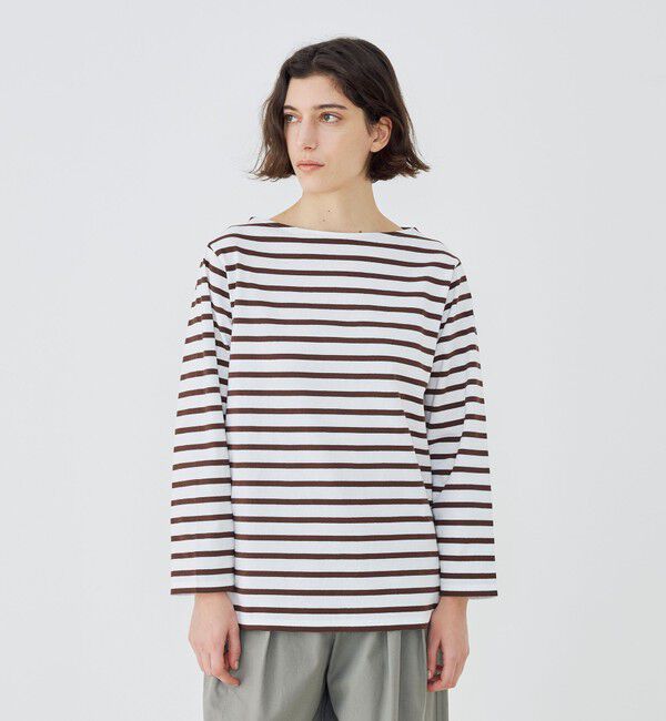 TOMORROWLAND GOODS「Le minor Mariniere ボートネックプルオーバー」|Tシャツ・カットソー|