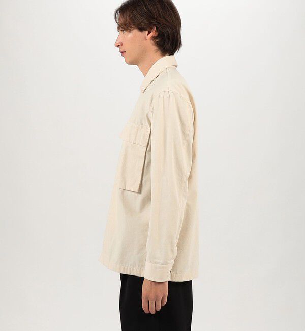 TOMORROWLAND MENS「【別注】GUY ROVER コットン オーバーシャツ」|ブルゾン・スタジャン|