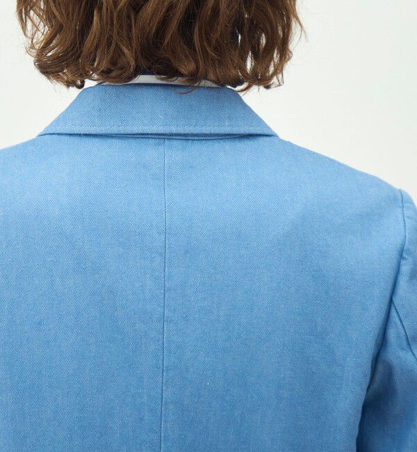 MACPHEE「リアクティブデニム ダブルブレストジャケット」|テーラードジャケット|