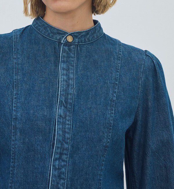 DES PRES「ライトウェイトデニム パフスリーブブルゾン」|デニムジャケット|