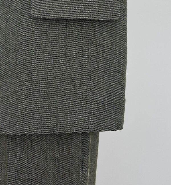 DES PRES「ハイツイストカルゼ ラウンドショルダーシングルジャケット」|テーラードジャケット|