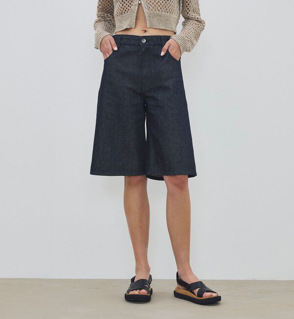 DES PRES「ハイデインシティデニム ハーフパンツ」|デニム|