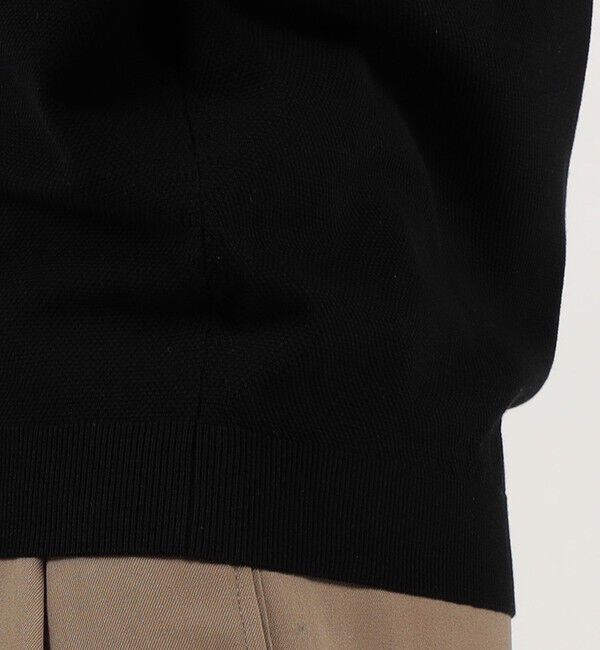 TOMORROWLAND MENS「コットンメッシュ スキッパーニット」|ニット・セーター|