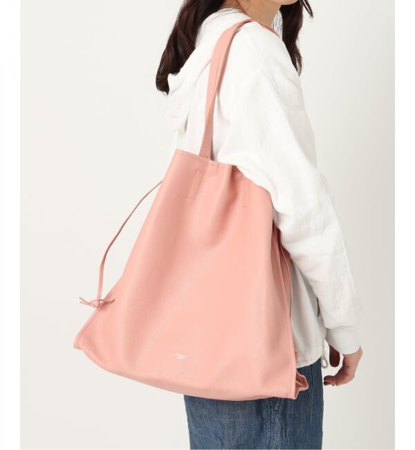  「【blancle/ ブランクレ】S.LETHER SQUEEZE BIG TOTE」|トートバッグ|