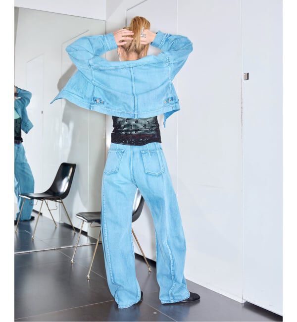  「SAYAKA DAVIS CROCHET CAMISOLE WKT130-PC：キャミブラウス」|シャツ・ブラウス|