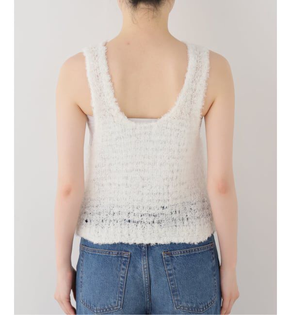  「SAYAKA DAVIS LINEN FUR TANK WKT110-LF：カットソー」|シャツ・ブラウス|