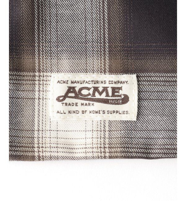 ACME「OMBRE CHECK PILLOW CASE 43x63　ピローケース」|その他|