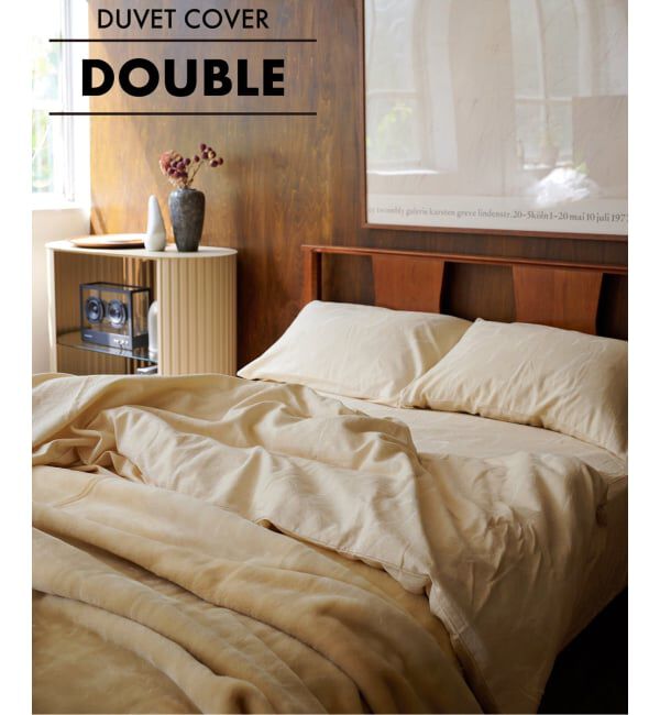 journal standard Furniture「SWAY DUVET COVER D　掛け布団カバー ダブル」|その他|ベージュ