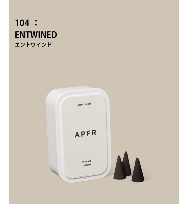 ACME「【APFR/アポテーケ フレグランス】INCENSE CONE　お香」|アロマ・ルームフレグランス|104
