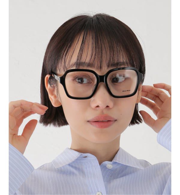 EYETHINK「MIU MIU 03YVF16K1O154 Optical」|メガネ|