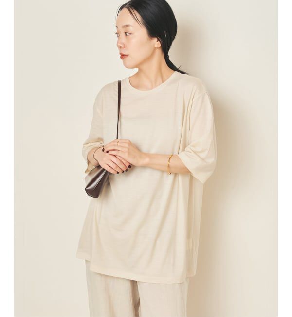 Plage「toropical jersey Tシャツ」|Tシャツ・カットソー|ナチュラル