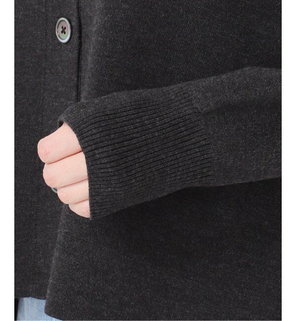 IENA「スーパーファインスムース ショートカーディガン」|カーディガン|