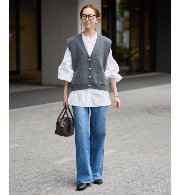 SLOBE IENA「《WEB限定/追加》ピンタックバルーンスリーブブラウス」|シャツ・ブラウス|