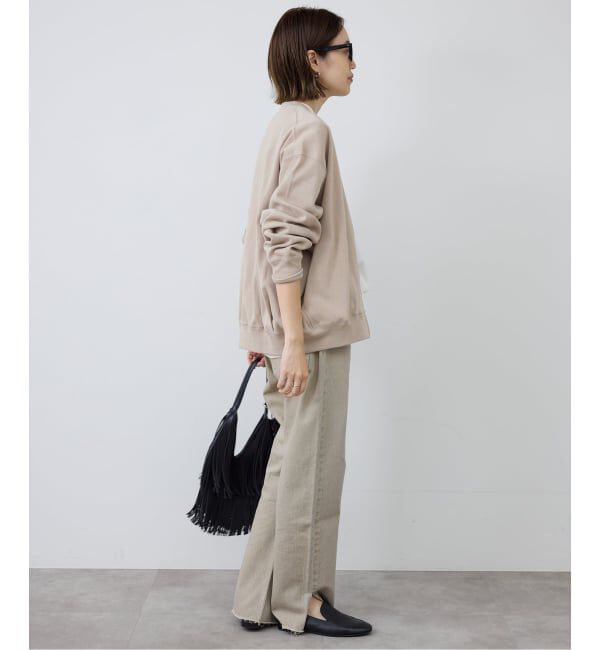 SLOBE IENA「ダブルZIPクルーネックカーディガン」|カーディガン|