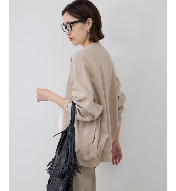 SLOBE IENA「ダブルZIPクルーネックカーディガン」|カーディガン|