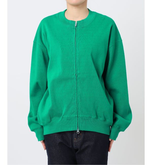 SLOBE IENA「ダブルZIPクルーネックカーディガン」|カーディガン|