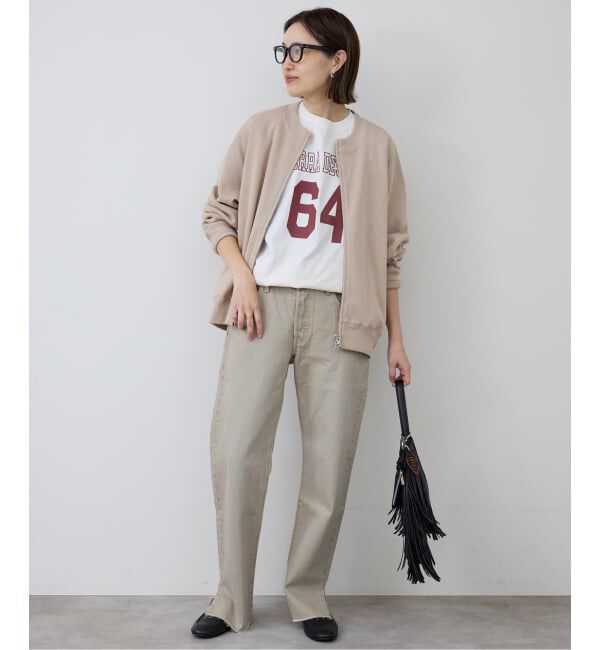 SLOBE IENA「ダブルZIPクルーネックカーディガン」|カーディガン|