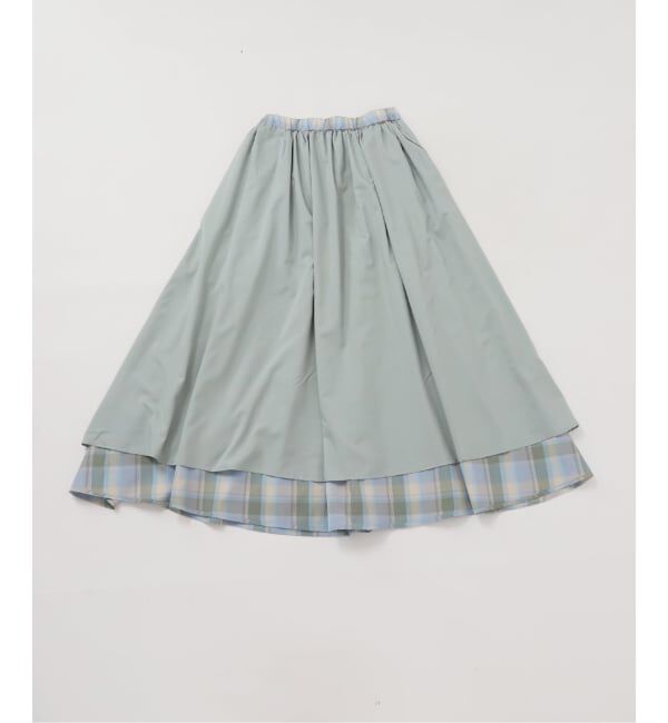 SLOBE IENA「ライトタフタパラシュートスカート」|スカート|
