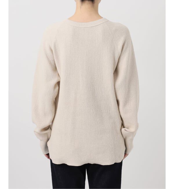 SLOBE IENA「《WEB限定/追加2》Wフェイスジャージヘンリープルオーバー」|Tシャツ・カットソー|