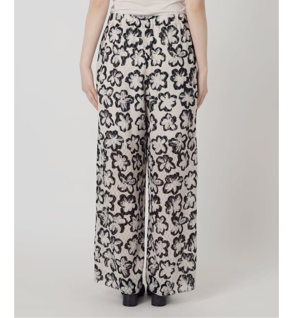 VERMEIL par iena「Shadow Bloom パンツ」|その他|