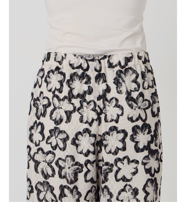 VERMEIL par iena「Shadow Bloom パンツ」|その他|