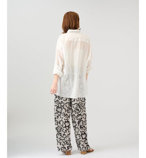 VERMEIL par iena「Shadow Bloom パンツ」|その他|