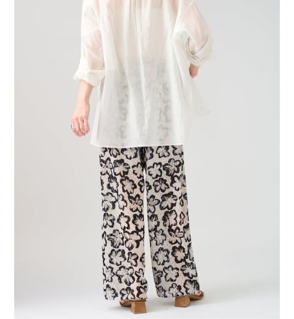 VERMEIL par iena「Shadow Bloom パンツ」|その他|
