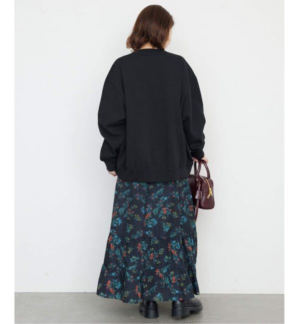 SLOBE IENA「《追加2》ダブルフェイスジャージースナップカーディガン」|カーディガン|