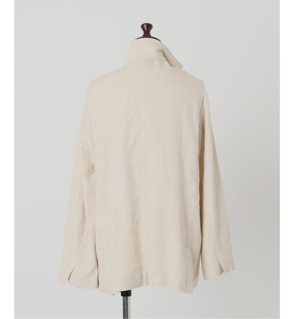 SLOBE IENA「《36.38サイズ展開》リネンレーヨンシングルテーラードジャケット」|テーラードジャケット|