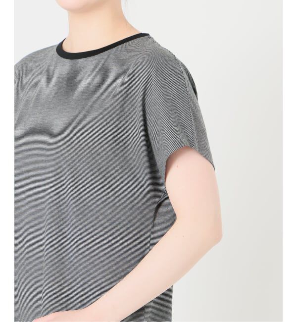 IENA「ATON/エイトン SUVIN 60/2 CAP SLEEVE DRESS ワンピース」|ワンピース|