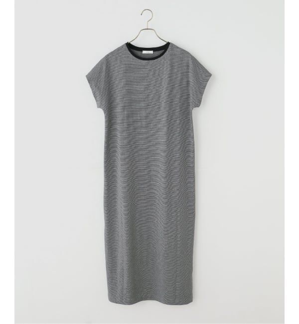 IENA「ATON/エイトン SUVIN 60/2 CAP SLEEVE DRESS ワンピース」|ワンピース|