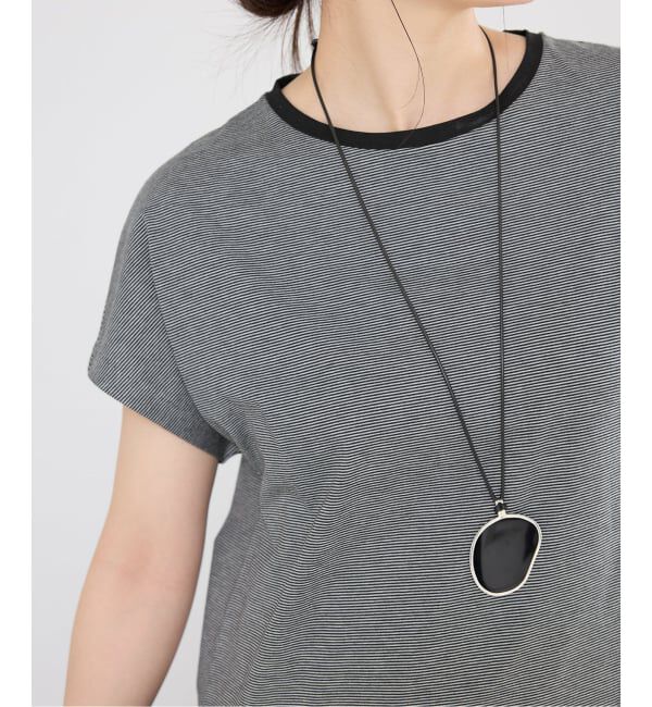 IENA「ATON/エイトン SUVIN 60/2 CAP SLEEVE DRESS ワンピース」|ワンピース|