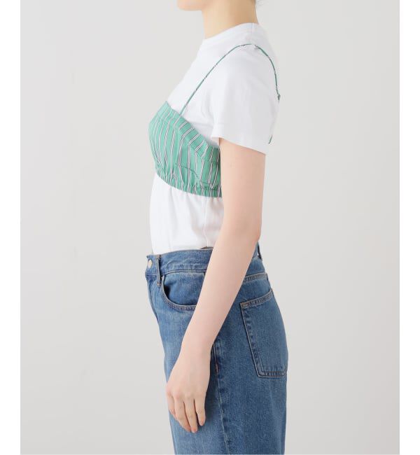 SLOBE IENA「PARI DESAI/パリ デサイ ストライプビスチェ」|その他|