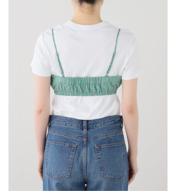 SLOBE IENA「PARI DESAI/パリ デサイ ストライプビスチェ」|その他|