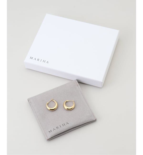 IENA「MARIHA/マリハ Mystic Orbs フープピアス(両耳) 1603231002」|ピアス|