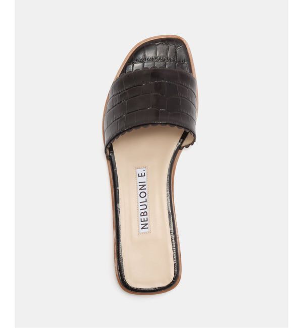 VERMEIL par iena「NEBULONI E. ネブローニ サンダル Croco 7662」|サンダル|