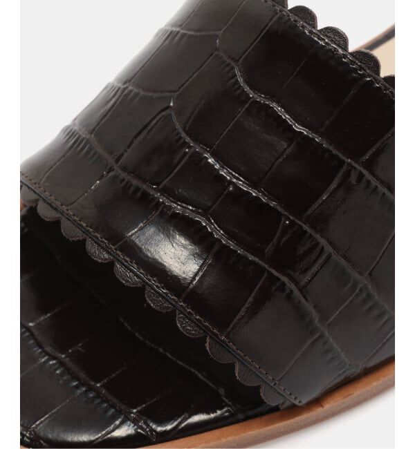 VERMEIL par iena「NEBULONI E. ネブローニ サンダル Croco 7662」|サンダル|