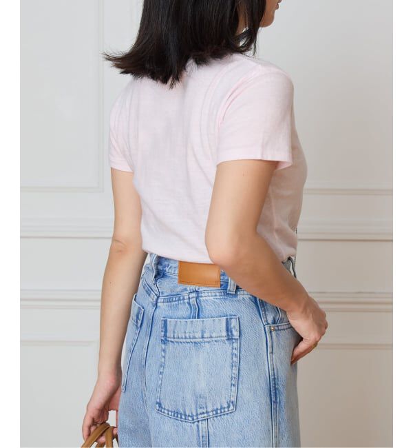 IENA LA BOUCLE「《追加予約》CAROUSE LAMBRA ケラウズランブラ SS SLIM CREW 261-491」|Tシャツ・カットソー|