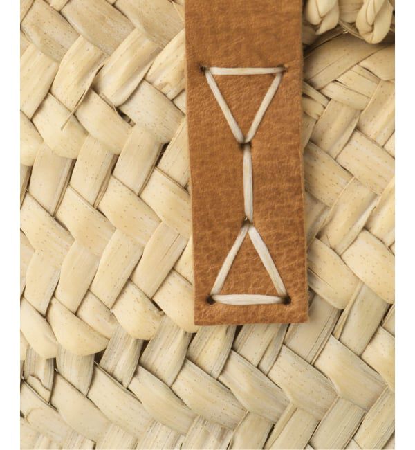 IENA LA BOUCLE「《予約》AFRICAN SQUARE/アフリカンスクエア LA BOUCLE カゴバッグ KR24056-01」|かごバッグ|