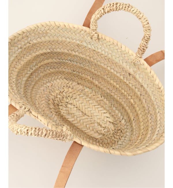 IENA LA BOUCLE「《予約》AFRICAN SQUARE/アフリカンスクエア LA BOUCLE カゴバッグ KR24056-01」|かごバッグ|