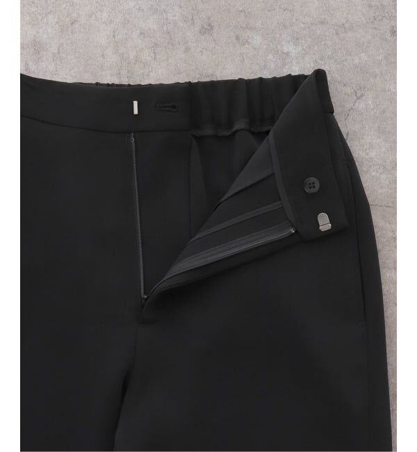 IENA「ダブルクロススリットパンツ」|スラックス|