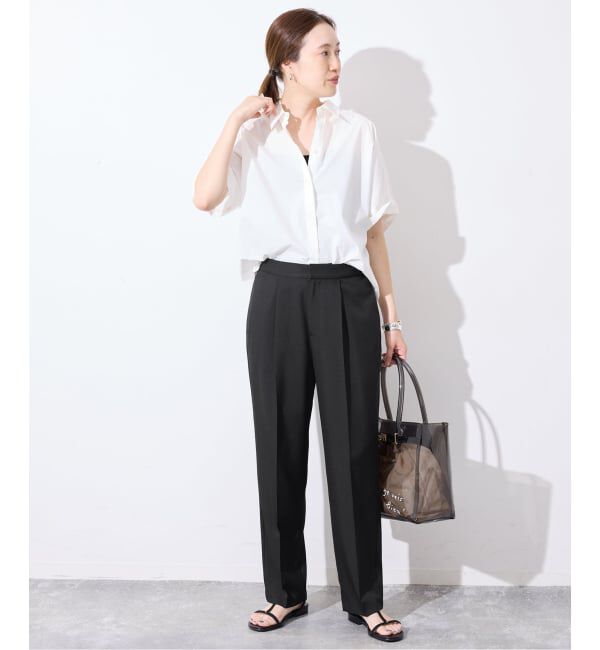 SLOBE IENA「《予約》ストレッチテーパードパンツ」|その他|