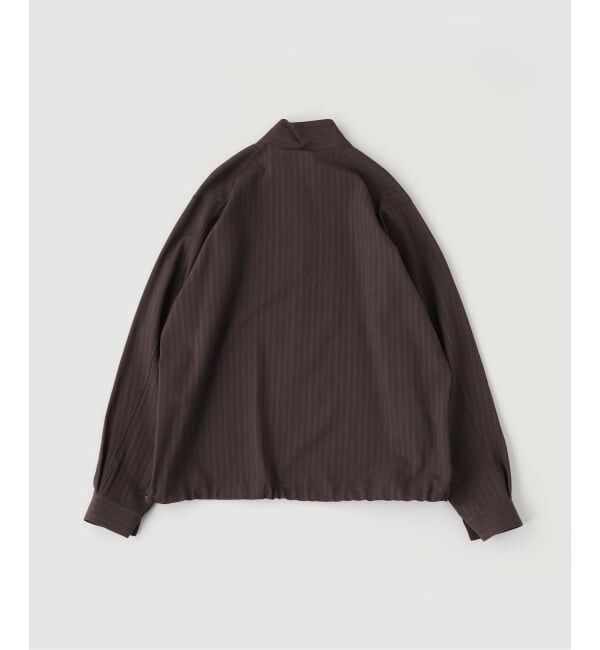 EDIFICE「Product Twelve（プロダクトトゥエルブ）Techno Wool Sucker Half Zip Shirt」|シャツ・ブラウス|