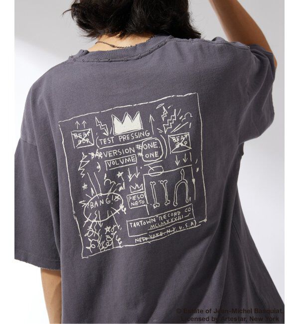 JOURNAL STANDARD「WEB限定 Basquiat / バスキア&times;JOURNAL STANDARD 別注 アートTシャツ」|Tシャツ・カットソー|
