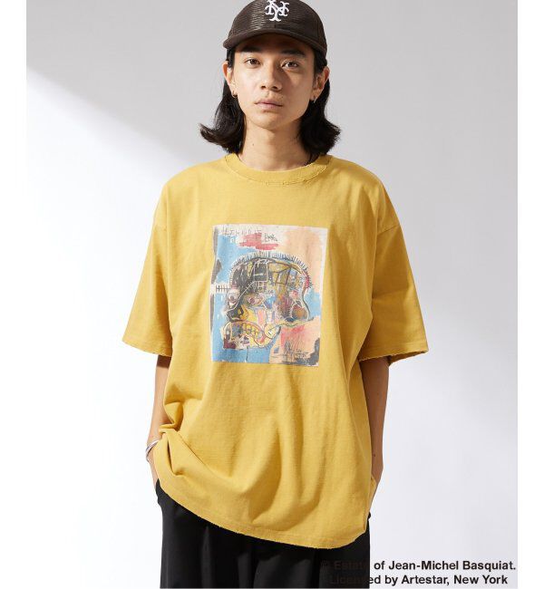 JOURNAL STANDARD「WEB限定 Basquiat / バスキア&times;JOURNAL STANDARD 別注 アートTシャツ」|Tシャツ・カットソー|