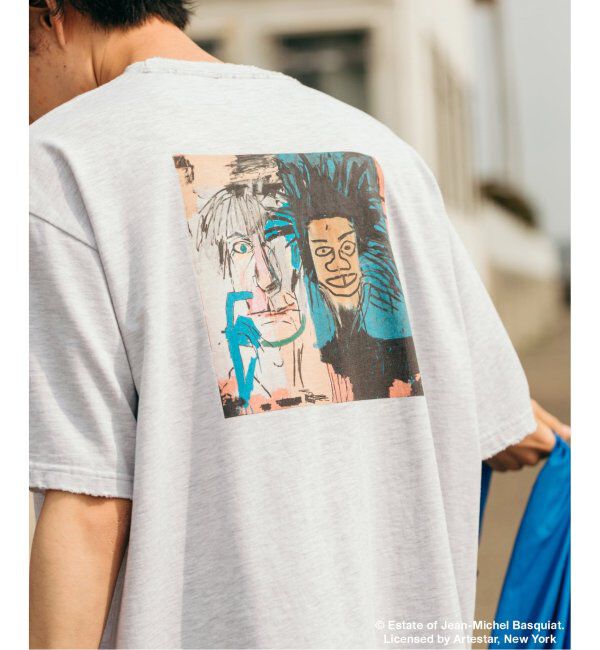 JOURNAL STANDARD「WEB限定 Basquiat / バスキア&times;JOURNAL STANDARD 別注 アートTシャツ」|Tシャツ・カットソー|