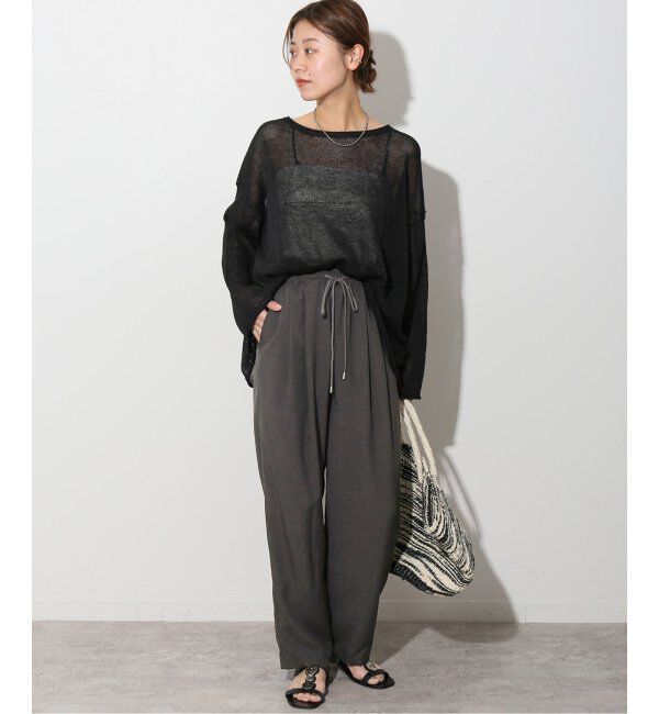 JOURNAL STANDARD relume「《追加》タンブラーブッチャーイージーパンツ」|スラックス|