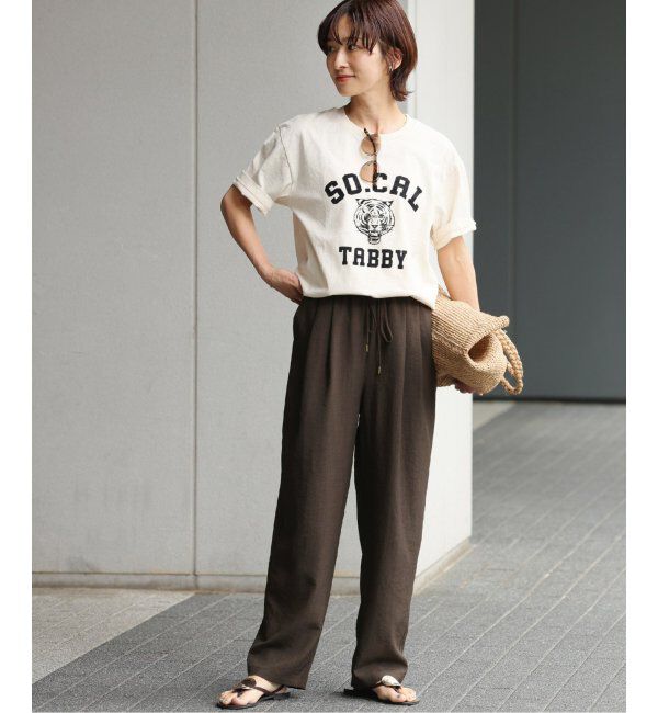 JOURNAL STANDARD relume「《追加》タンブラーブッチャーイージーパンツ」|スラックス|